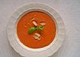 Schnelle Tomatensuppe mit Frischk&auml;se