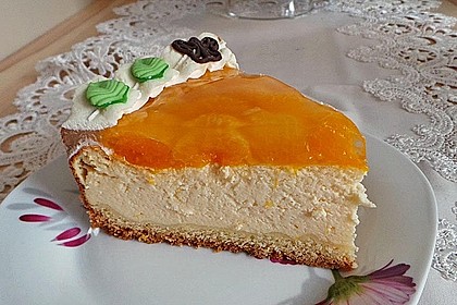 Quarkkuchen mit Mandarin-Orangen 3