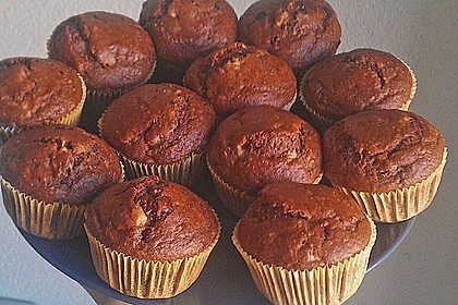 Saftige Schoko - Bananen - Muffins 11