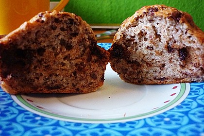 Saftige Schoko - Bananen - Muffins 26