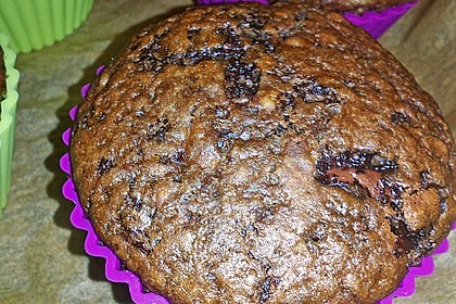 Saftige Schoko - Bananen - Muffins 32