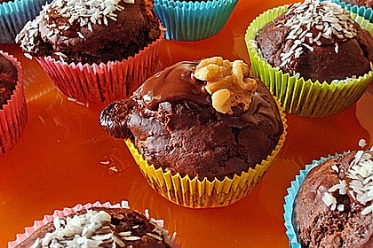 Saftige Schoko - Bananen - Muffins 13