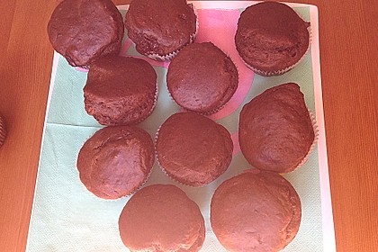 Saftige Schoko - Bananen - Muffins 30