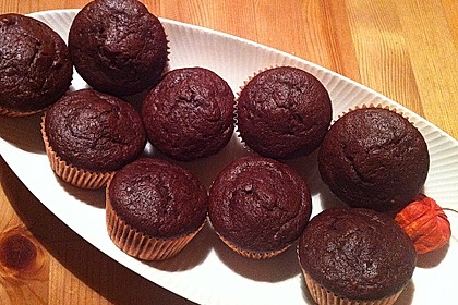 Saftige Schoko - Bananen - Muffins 12