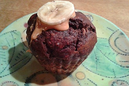 Saftige Schoko - Bananen - Muffins 21