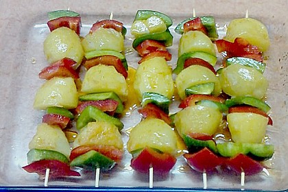 Kartoffel - Paprika � Spie&szlig;e