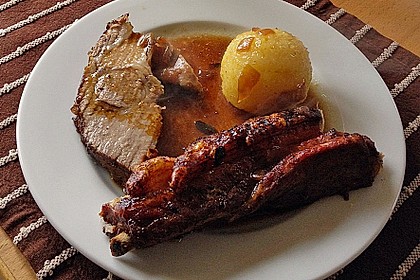 Lavendulas oberbayrischer Schweinsbraten 1