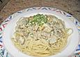 Spaghetti mit Steinpilz-Champignon Sahnesauce