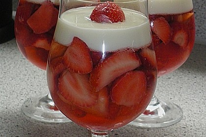 Erdbeeren in Sektgelee 5