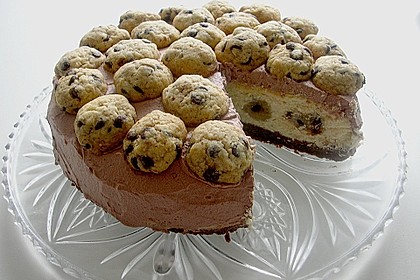 Chocolate Chip Cookie Dough Cheesecake 1