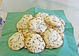 Kokoscookies mit Raspelschokolade