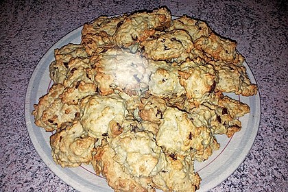 Kokoscookies mit Raspelschokolade 4