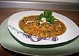 Rote Linsen mit Knoblauch und Ingwer