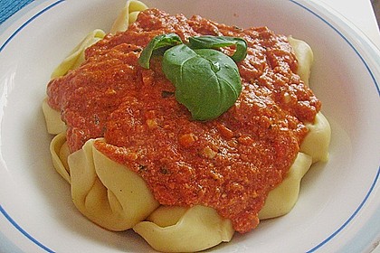 Tortellini mit Ricotta und Basilikum 4