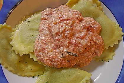 Tortellini mit Ricotta und Basilikum 5