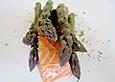 Lachs mit gr&uuml;nem Spargel