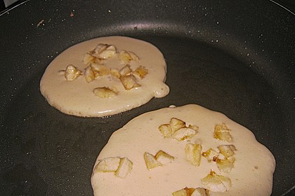 Pancakes mit Bananen 7