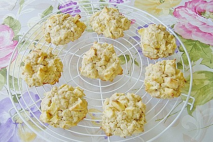 Haferflocken  - Apfel - Kekse 1