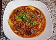 T&uuml;rkischer Zucchini - Auberginen - Eintopf mit Tatar