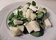 Feldsalat mit Birne und Camembert