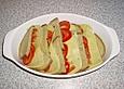 Brotauflauf mit Tomaten und Raclettek&auml;se