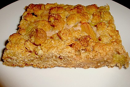 Rhabarber - Streuselkuchen 1