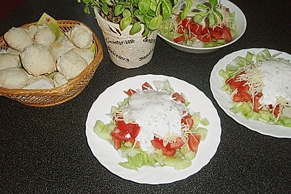 Maracaibo Salat mit Pizzabr&ouml;tchen