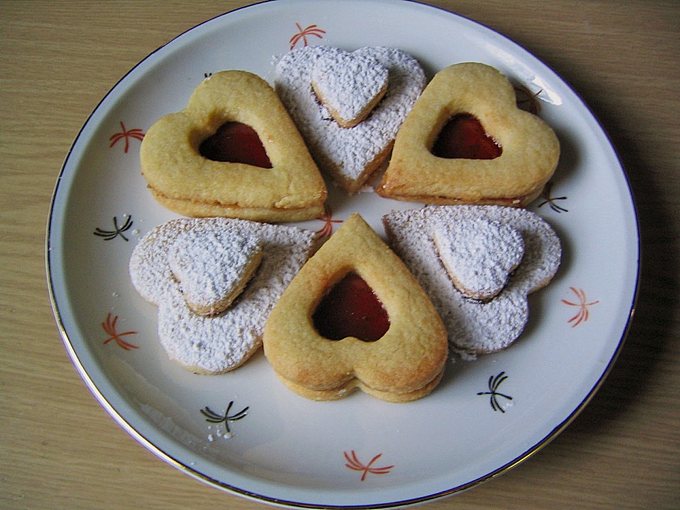 Herz Kekse (Rezept mit Bild) von mima53 | Chefkoch.de