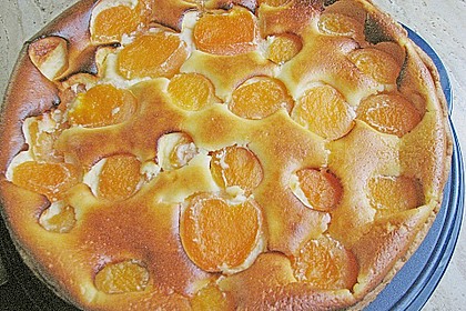 Aprikosen - K&auml;sekuchen
