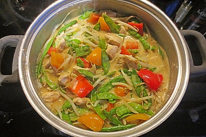 Rotes Hähnchencurry 'Thai-Style' 5