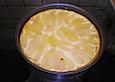 Schmandtorte mit Birnen