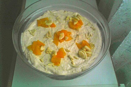 Mohncreme mit Pfirsichen 3