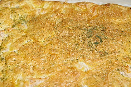 Schwedischer Lachskuchen 'Schwedenpizza' 77