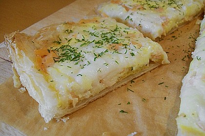 Schwedischer Lachskuchen 'Schwedenpizza' 38