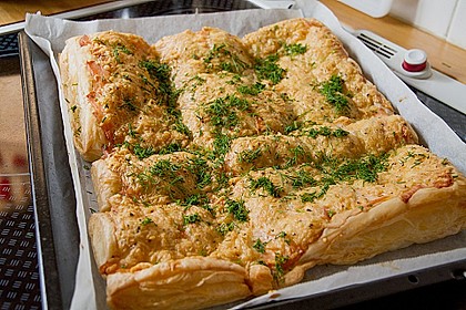 Schwedischer Lachskuchen 'Schwedenpizza' 20