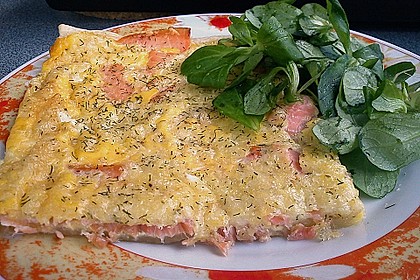 Schwedischer Lachskuchen 'Schwedenpizza' 9