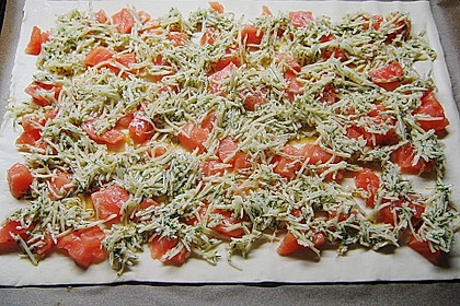 Schwedischer Lachskuchen 'Schwedenpizza' 69