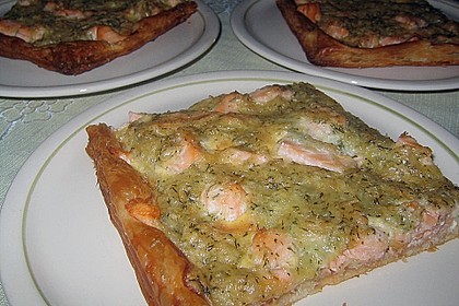 Schwedischer Lachskuchen 'Schwedenpizza' 37