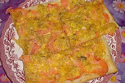 Schwedischer Lachskuchen 'Schwedenpizza' 43