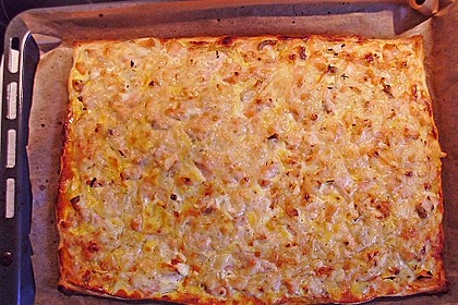 Schwedischer Lachskuchen 'Schwedenpizza' 56