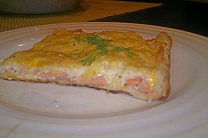 Schwedischer Lachskuchen 'Schwedenpizza' 59