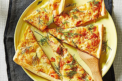 Schwedischer Lachskuchen 'Schwedenpizza' 10