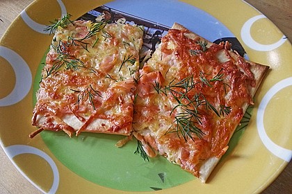 Schwedischer Lachskuchen 'Schwedenpizza' 21