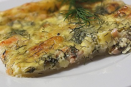 Schwedischer Lachskuchen 'Schwedenpizza' 3