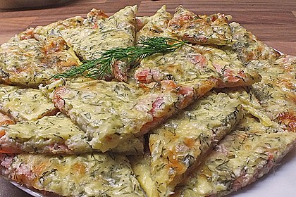 Schwedischer Lachskuchen 'Schwedenpizza' 4