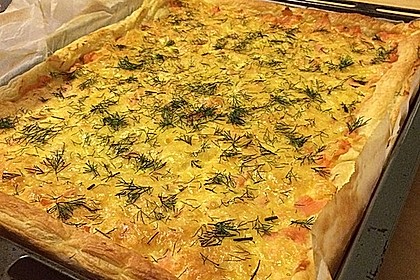 Schwedischer Lachskuchen 'Schwedenpizza' 7