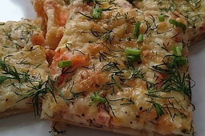 Schwedischer Lachskuchen 'Schwedenpizza' 11