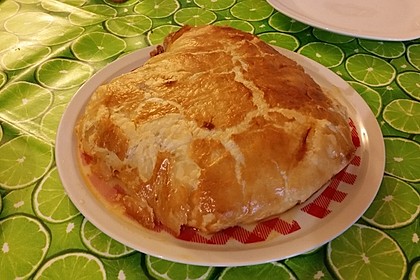 Hackbraten - Blätterteig Krokodil 25