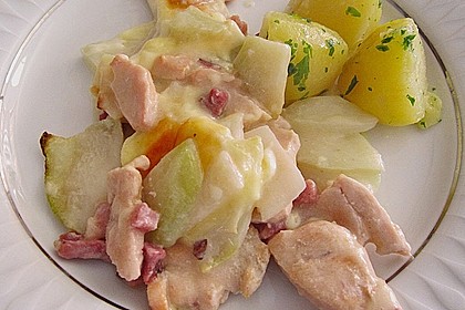 Kohlrabi - Auflauf mit H&auml;hnchenbrust 4