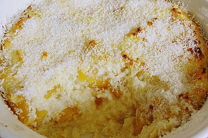 Feiner Pfirsich - Milchreis - Auflauf 2